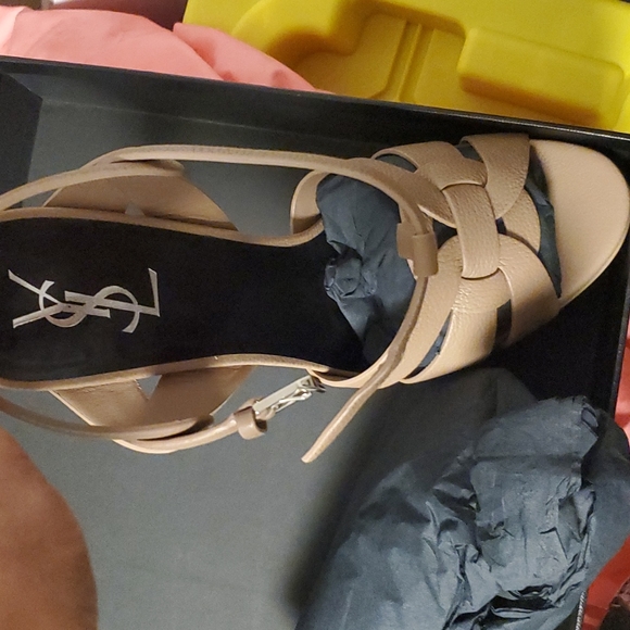 YSL Saint Laurent Tribute High Heel Sandals - Picture 10 of 13